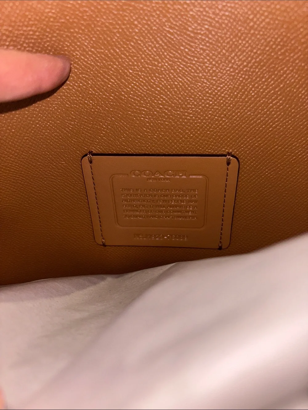 Coach Two-Tone Pebble Leather Satchel in Light Pink and Beige